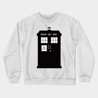 DR-WHO IS OPEN FOR BUSINESS? - ITEEDEPT Crewneck Sweatshirt